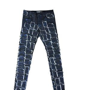 Valabasas patchwork denim